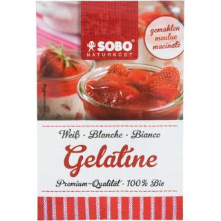 Gelatine, gemahlen, weiß  9g