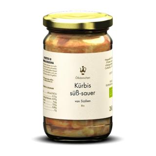 Sizilianischer Kürbis, süß-sauer