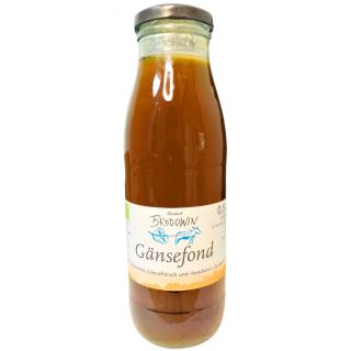 Ökodorf Brodowin Gänsefond, 0,5 L Flasche